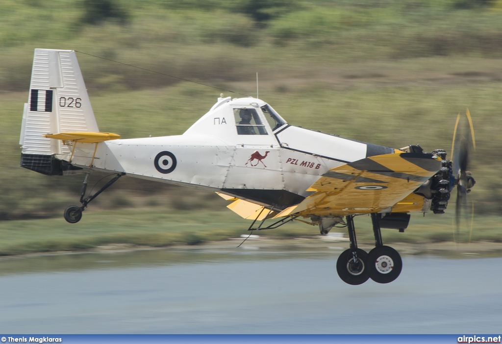 026, PZL-Mielec M-18-BS Dromader, Hellenic Air Force