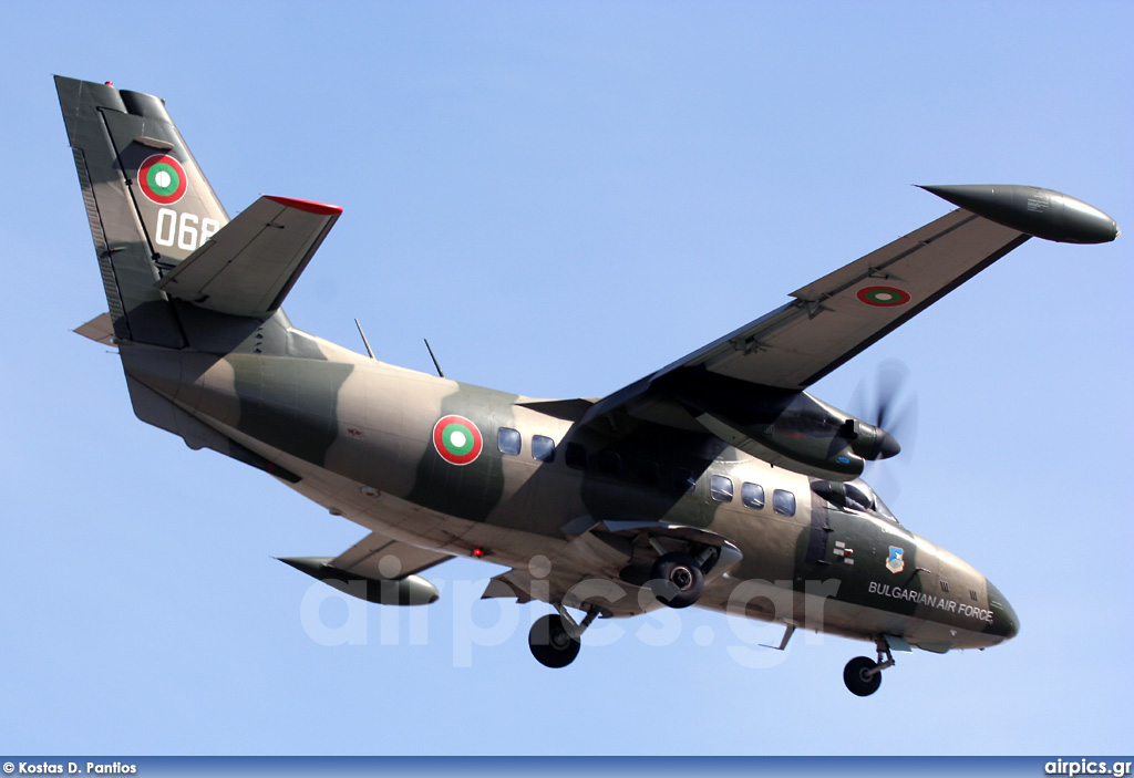 068, Let L-410-UVP-E Turbolet, Bulgarian Air Force