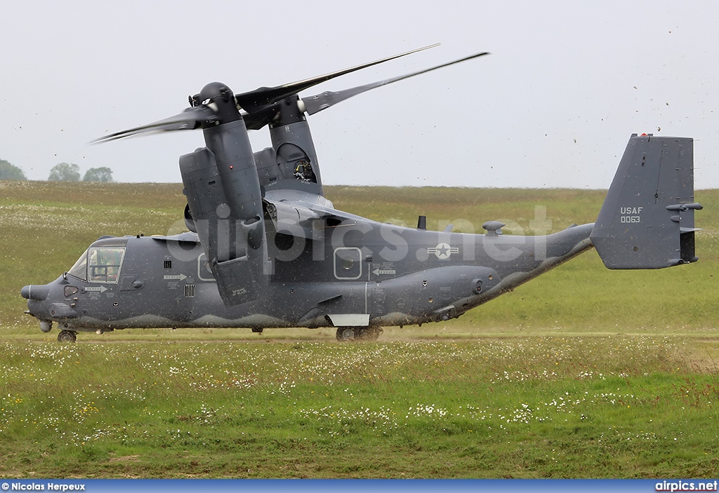 12-0063, Bell-Boeing CV-22B Ospray, United States Air Force