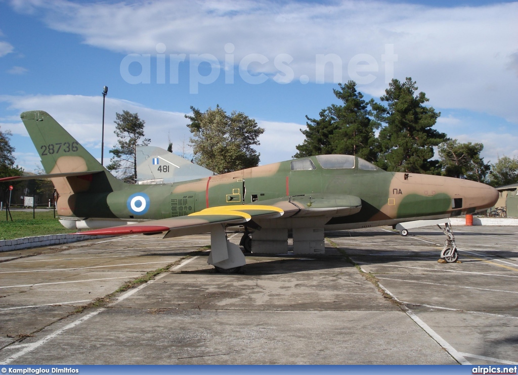28736, Republic RF-84F Thunderflash, Hellenic Air Force