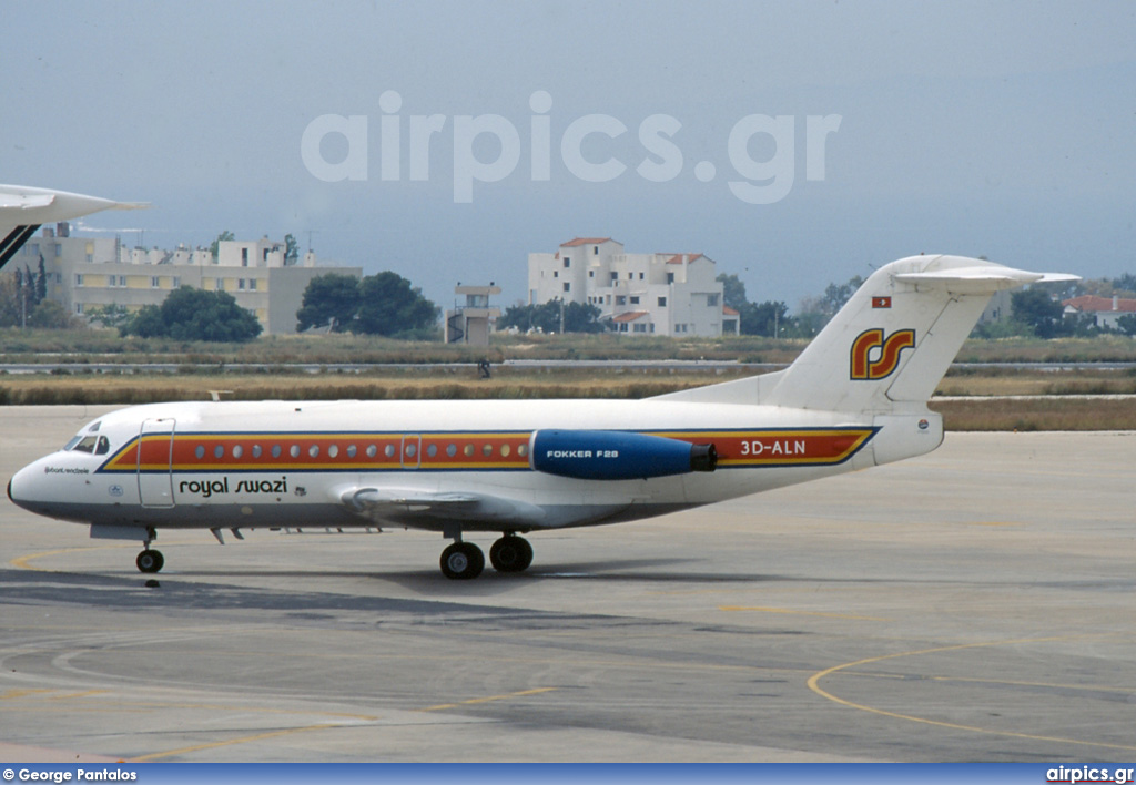 3D-ALN, Fokker F28-3000 Fellowship, Royal Swazi National Airlines