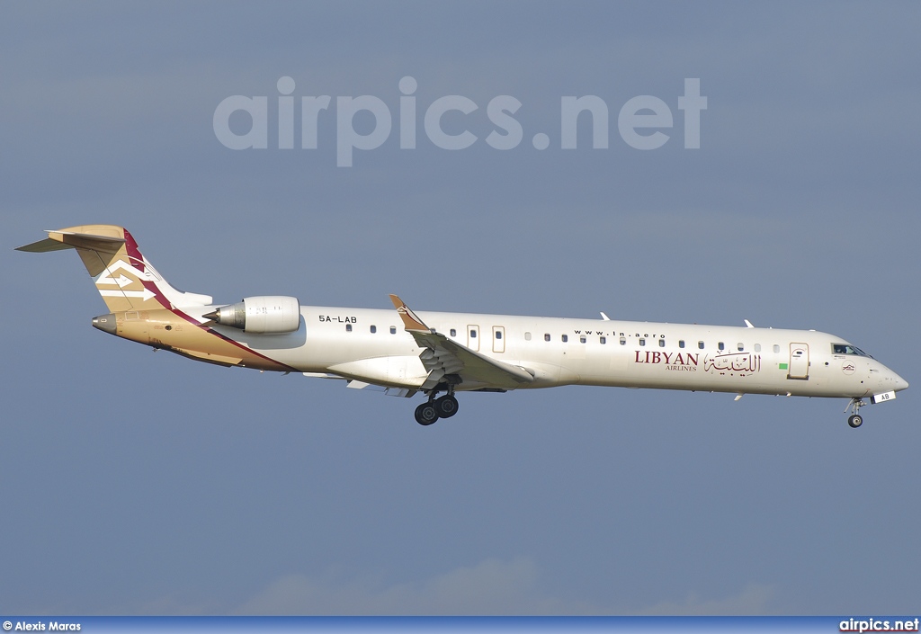 5A-LAB, Bombardier CRJ-900ER, Libyan Airlines