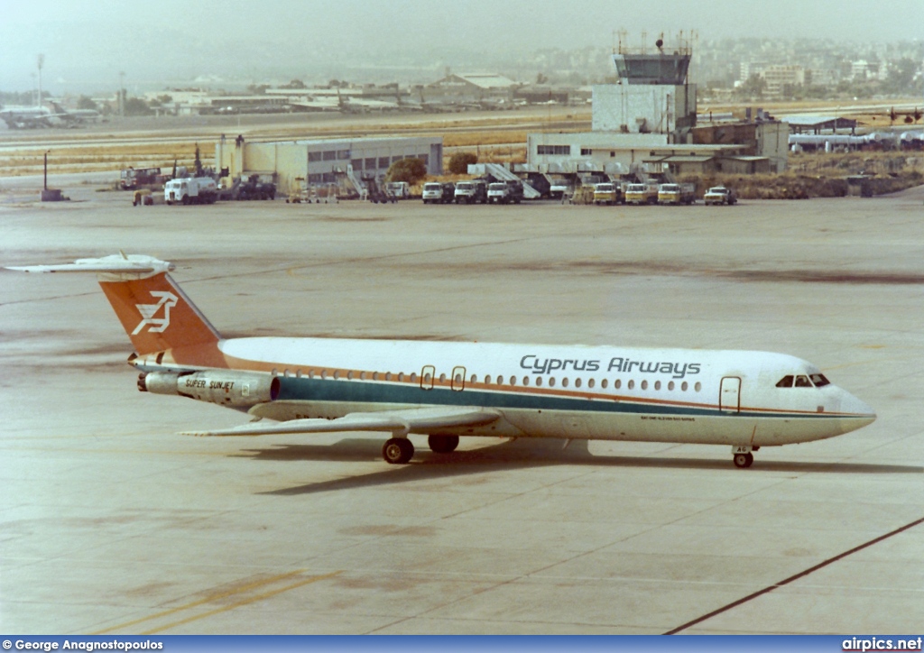 5B-DAG, BAC 1-11 500GF, Cyprus Airways