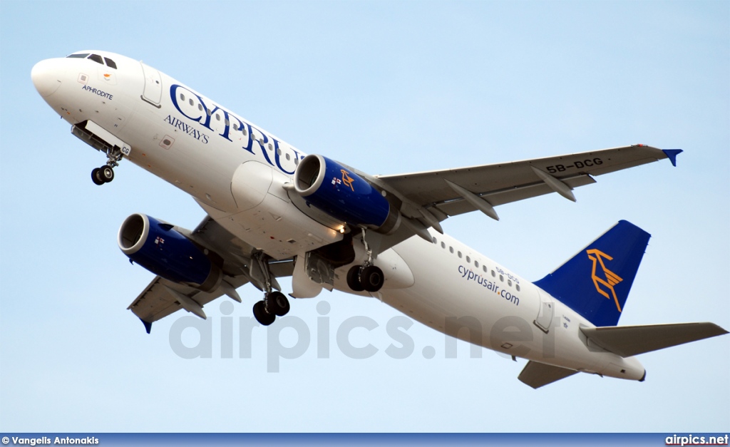 5B-DCG, Airbus A320-200, Cyprus Airways