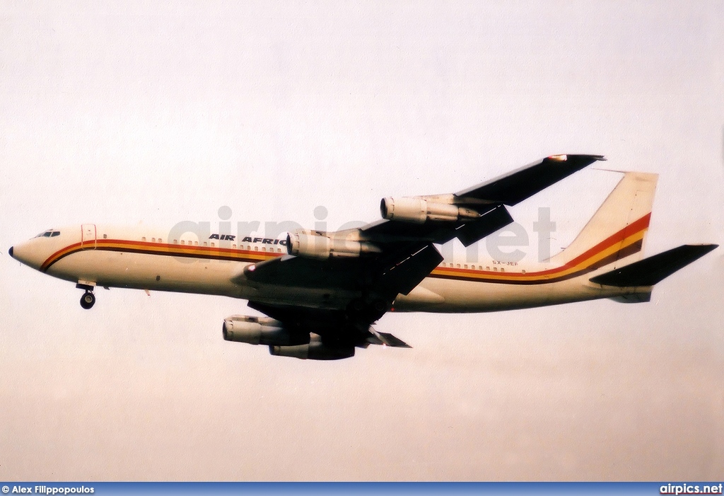 5X-JEF, Boeing 707-300C, Air Afrique