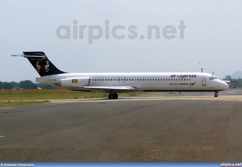 5X-UGB, McDonnell Douglas MD-87, Air Uganda