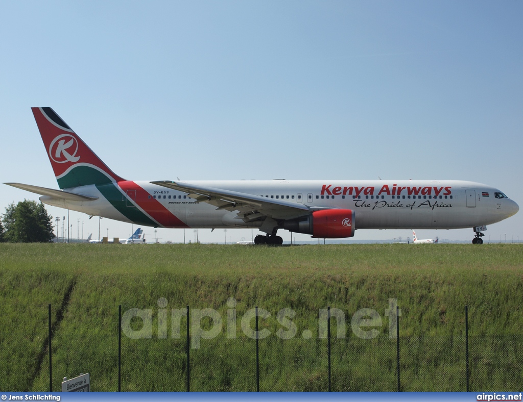 5Y-KYY, Boeing 767-300ER, Kenya Airways