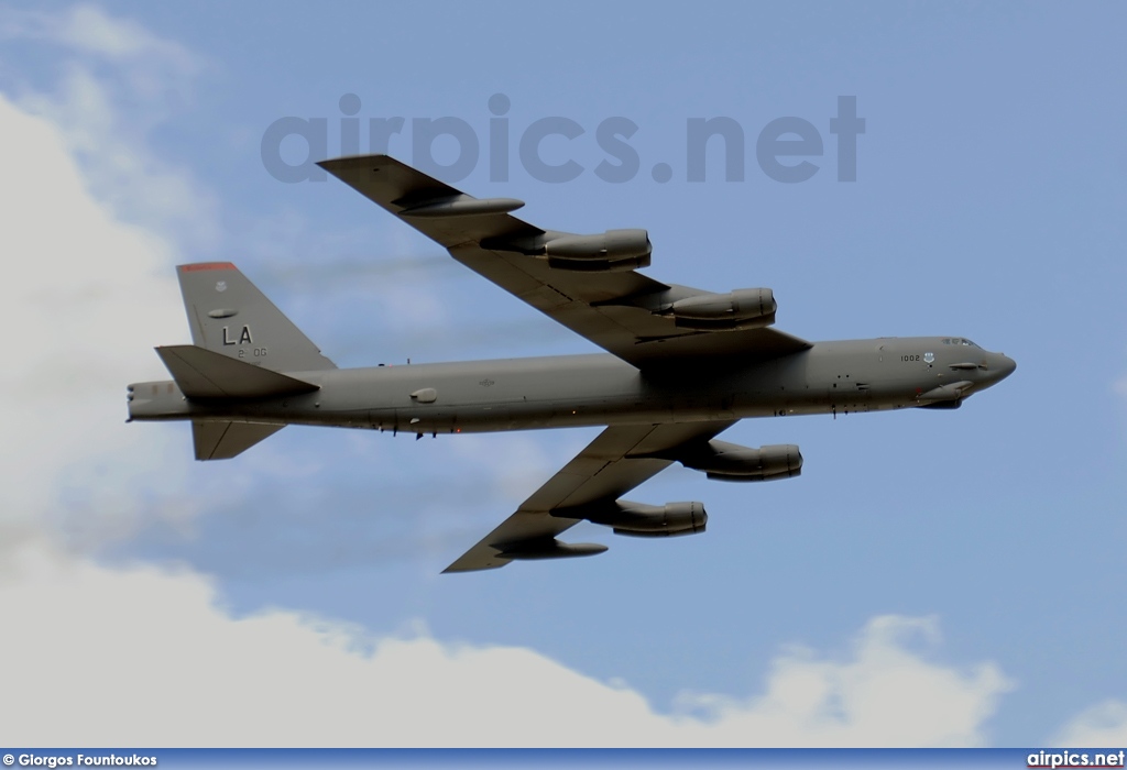 61-0002, Boeing B-52H Stratofortress, United States Air Force