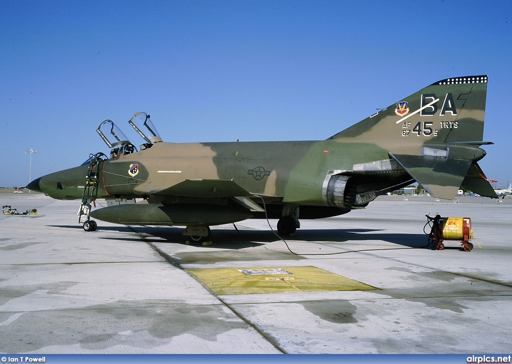 67-0455, McDonnell Douglas RF-4C Phantom II, United States Air Force