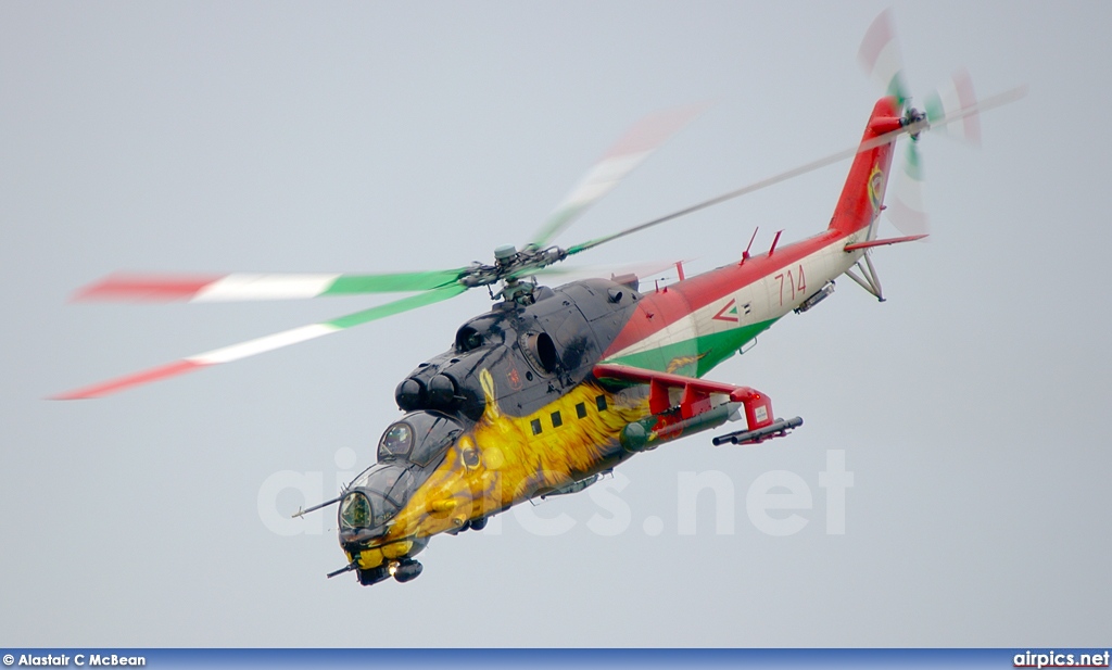 714, Mil Mi-24V, Hungarian Air Force