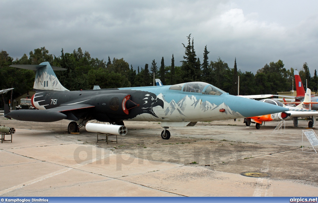 7151, Lockheed F-104G Starfighter, Hellenic Air Force