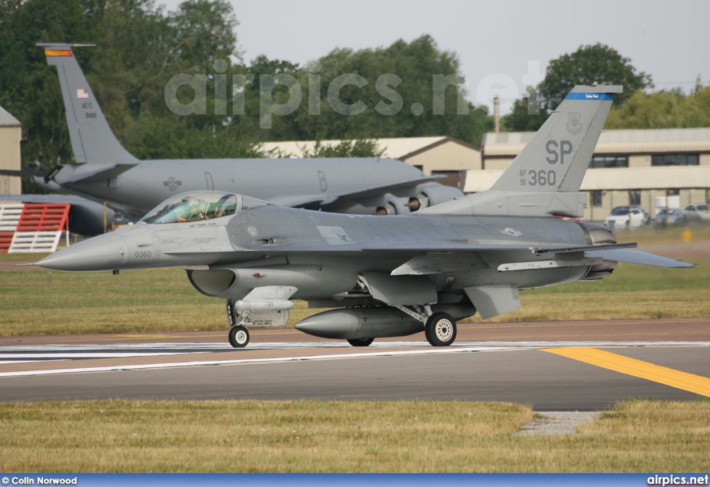 91360, Lockheed F-16-CJ Fighting Falcon, United States Air Force