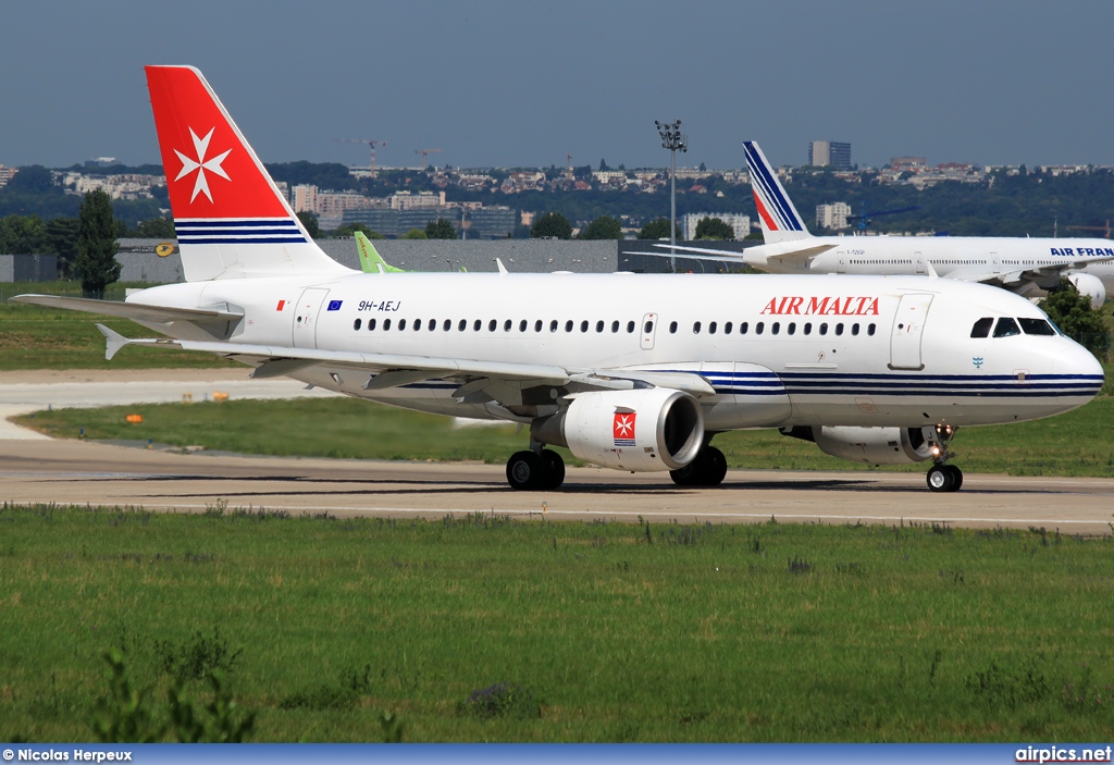 9H-AEJ, Airbus A319-100, Air Malta