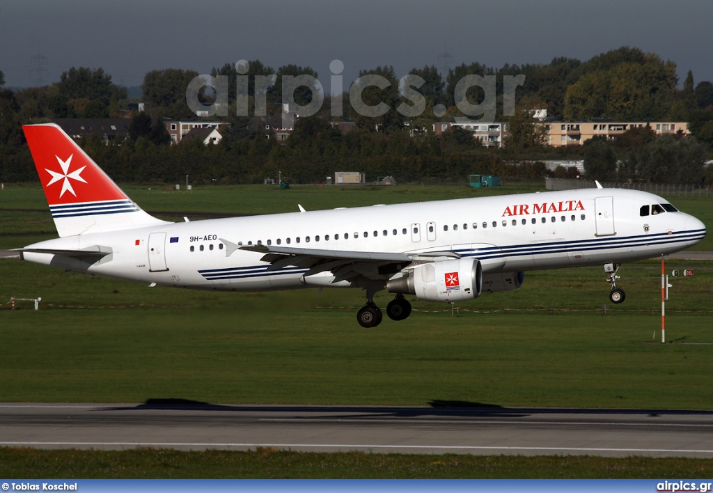 9H-AEO, Airbus A320-200, Air Malta
