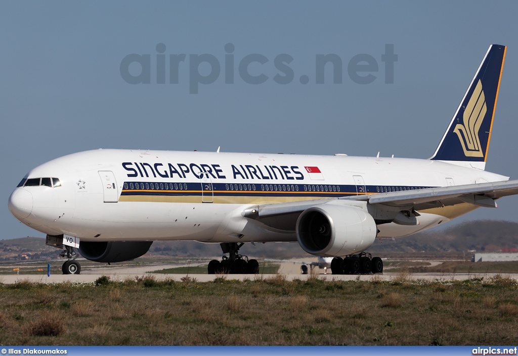 9V-SVO, Boeing 777-200ER, Singapore Airlines