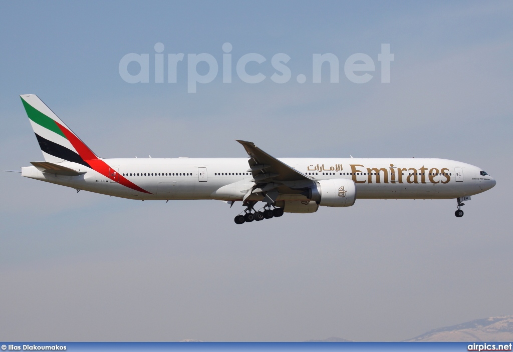 A6-EBW, Boeing 777-300ER, Emirates