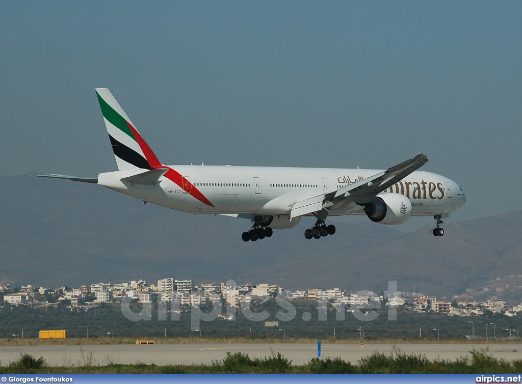 A6-ECT, Boeing 777-300ER, Emirates