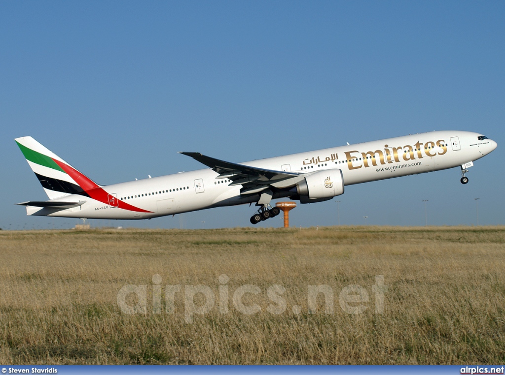A6-ECU, Boeing 777-300ER, Emirates