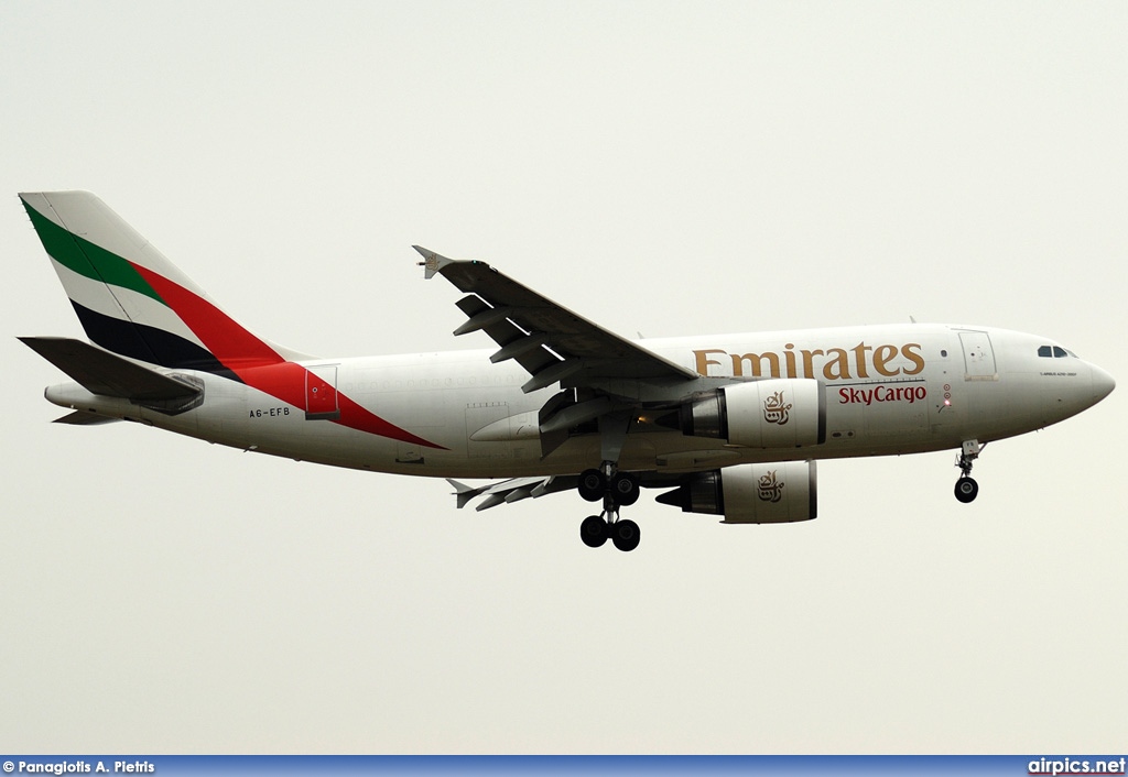 A6-EFB, Airbus A310-300F, Emirates SkyCargo