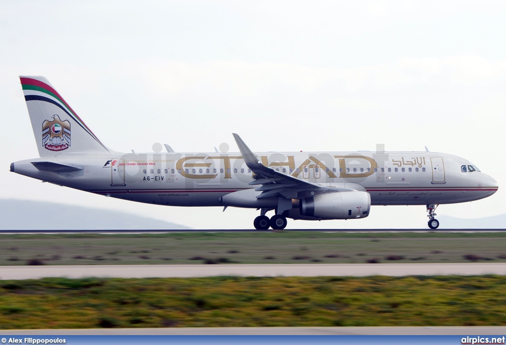 A6-EIV, Airbus A320-200, Etihad Airways