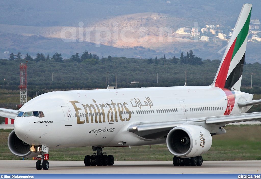 A6-EMG, Boeing 777-200ER, Emirates