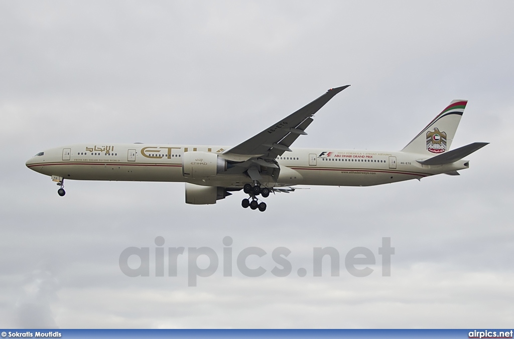 A6-ETO, Boeing 777-300ER, Etihad Airways