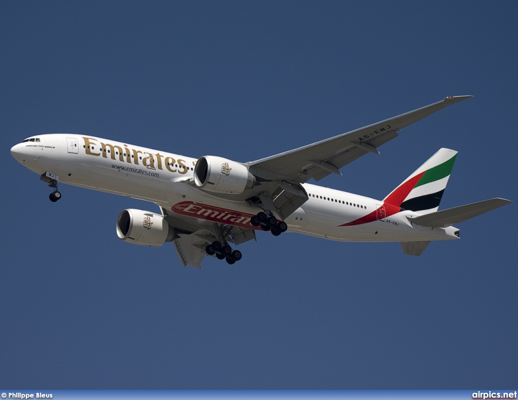A6-EWJ, Boeing 777-200LR, Emirates