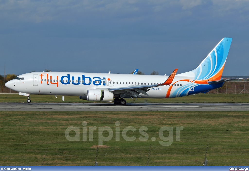 A6-FEB, Boeing 737-800/BBJ2, Fly Dubai