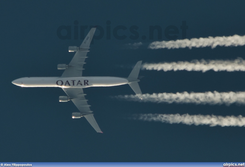 A7-AGC, Airbus A340-600, Qatar Airways