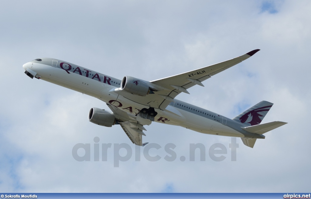 A7-ALH, Airbus A350-900, Qatar Airways