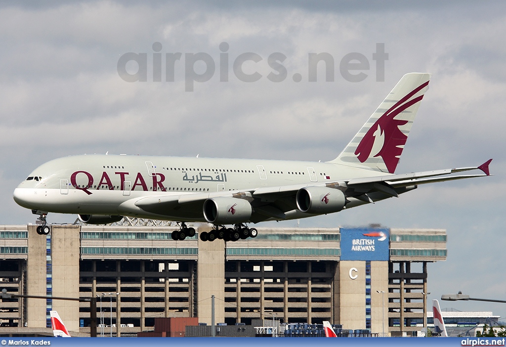 A7-APA, Airbus A380-800, Qatar Airways