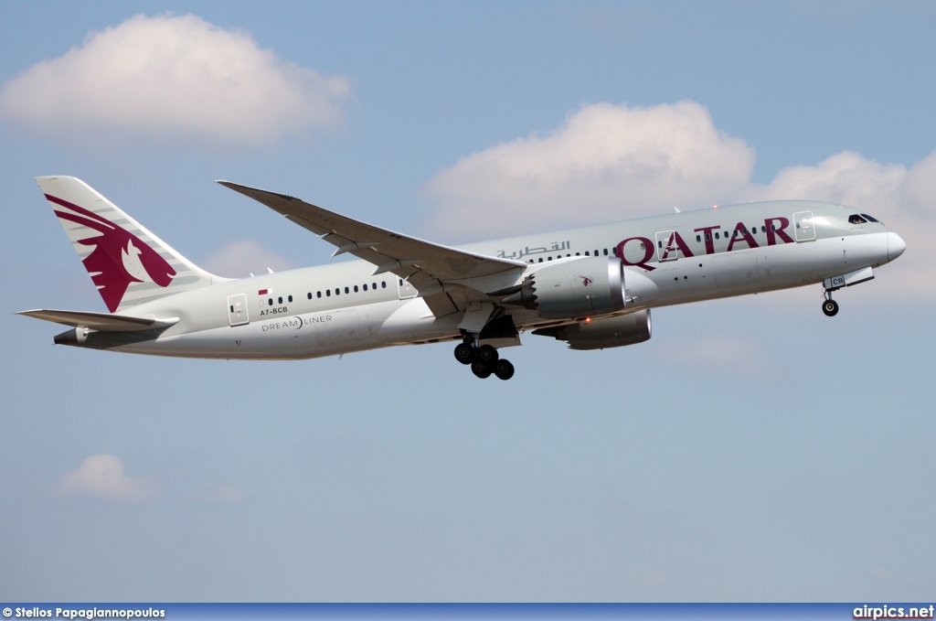 A7-BCB, Boeing 787-8 Dreamliner, Qatar Airways