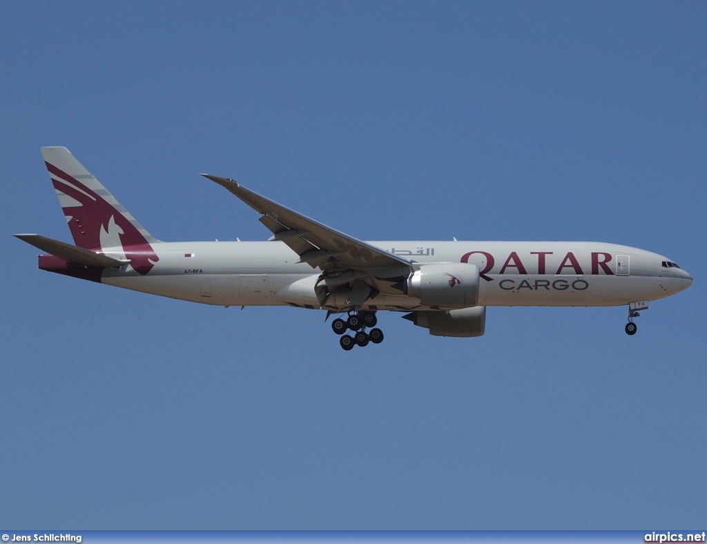 A7-BFA, Boeing 777F, Qatar Airways