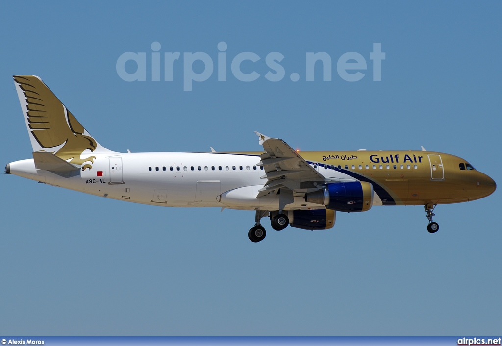 A9C-AL, Airbus A320-200, Gulf Air