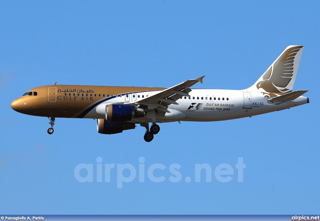 A9C-EE, Airbus A320-200, Gulf Air
