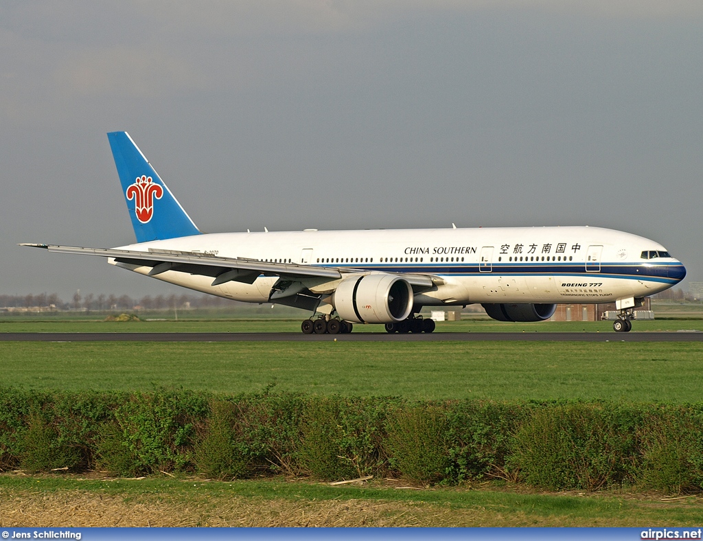 B-2070, Boeing 777-200ER, China Southern Airlines