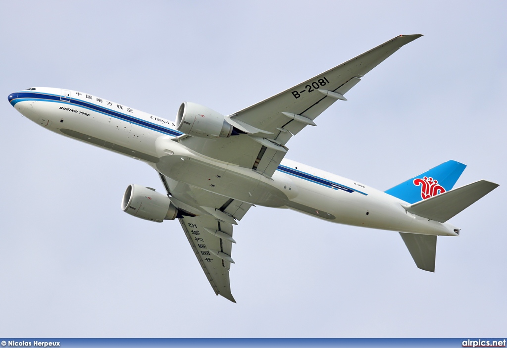 B-2081, Boeing 777F, China Southern Cargo