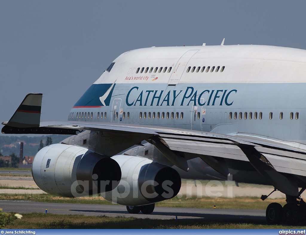 B-HOT, Boeing 747-400, Cathay Pacific