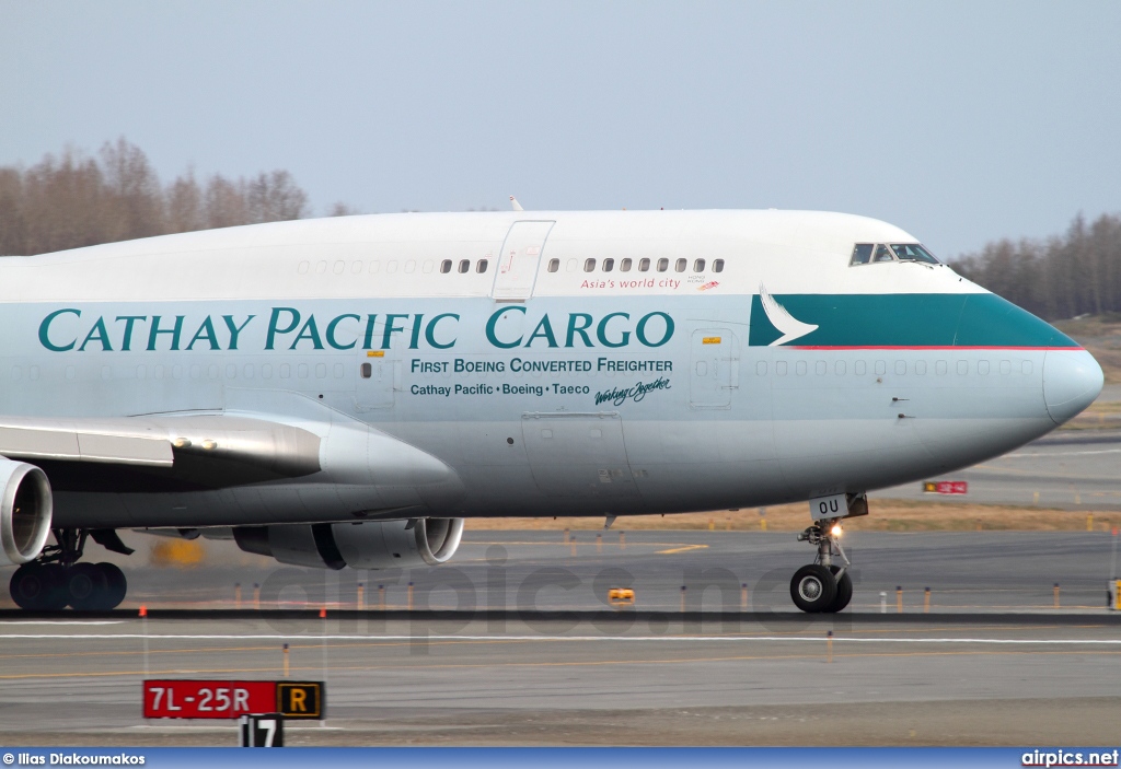B-HOU, Boeing 747-400(BCF), Cathay Pacific Cargo