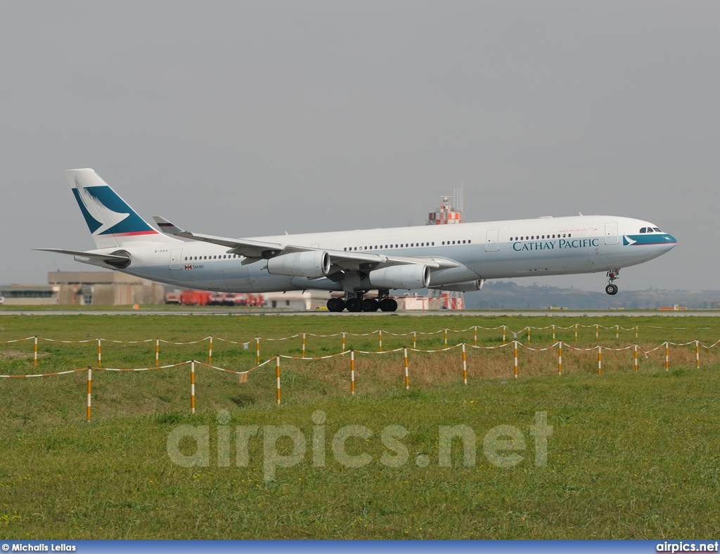 B-HXH, Airbus A340-300, Cathay Pacific