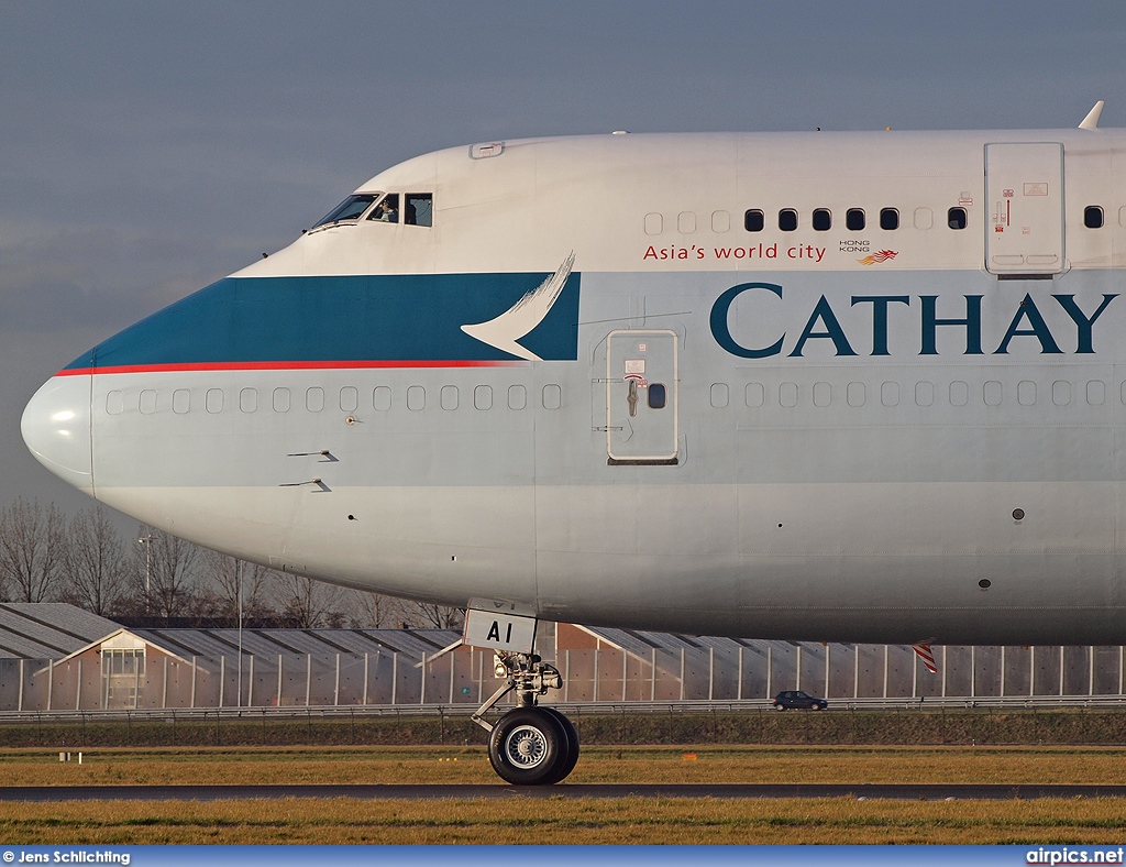 B-KAI, Boeing 747-400(BCF), Cathay Pacific