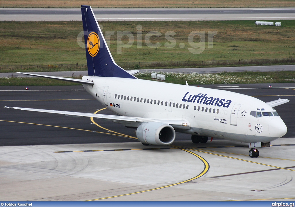 D-ABII, Boeing 737-500, Lufthansa