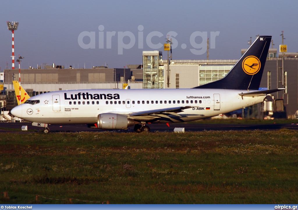 D-ABIK, Boeing 737-500, Lufthansa