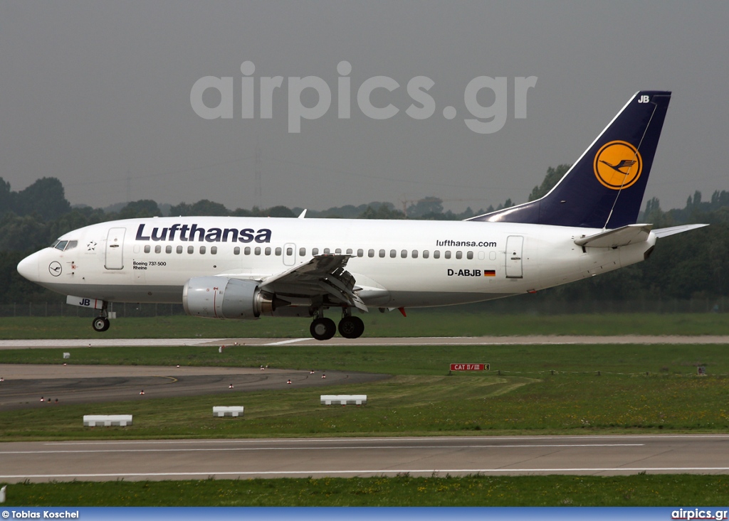 D-ABJB, Boeing 737-500, Lufthansa