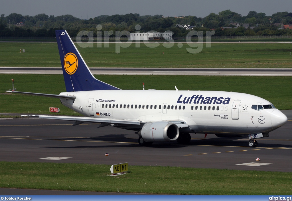 D-ABJD, Boeing 737-500, Lufthansa
