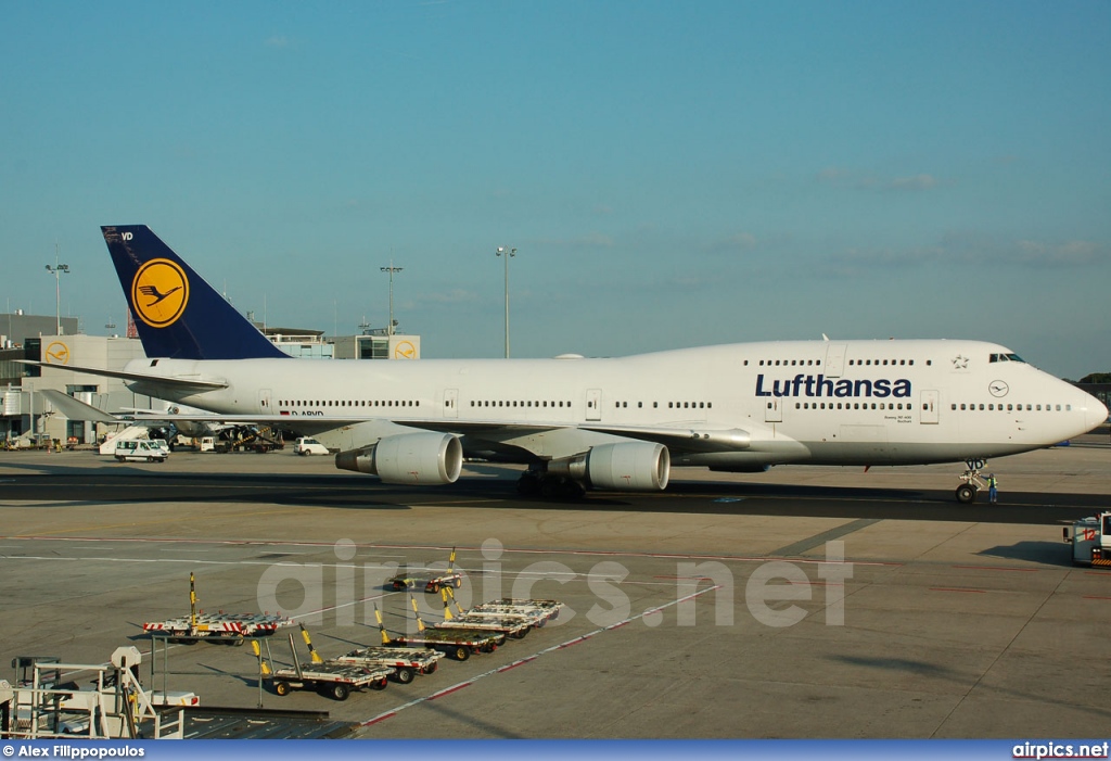 D-ABVD, Boeing 747-400, Lufthansa