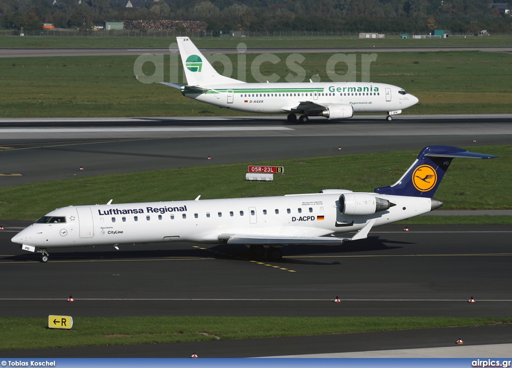 D-ACPD, Bombardier CRJ-700, Lufthansa CityLine