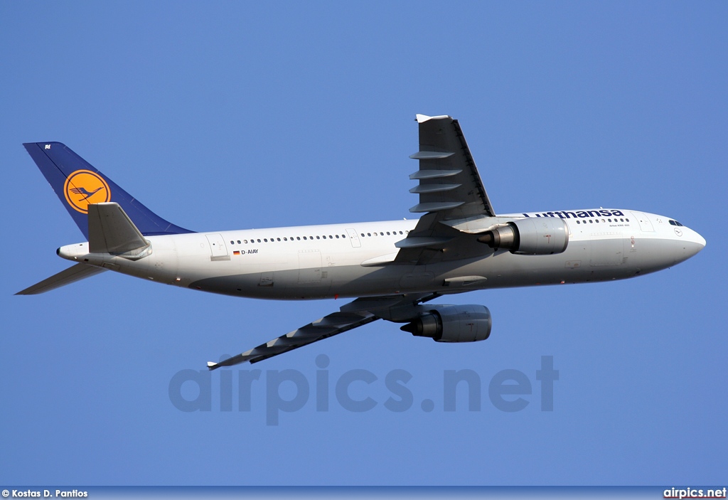 D-AIAY, Airbus A300B4-600R, Lufthansa
