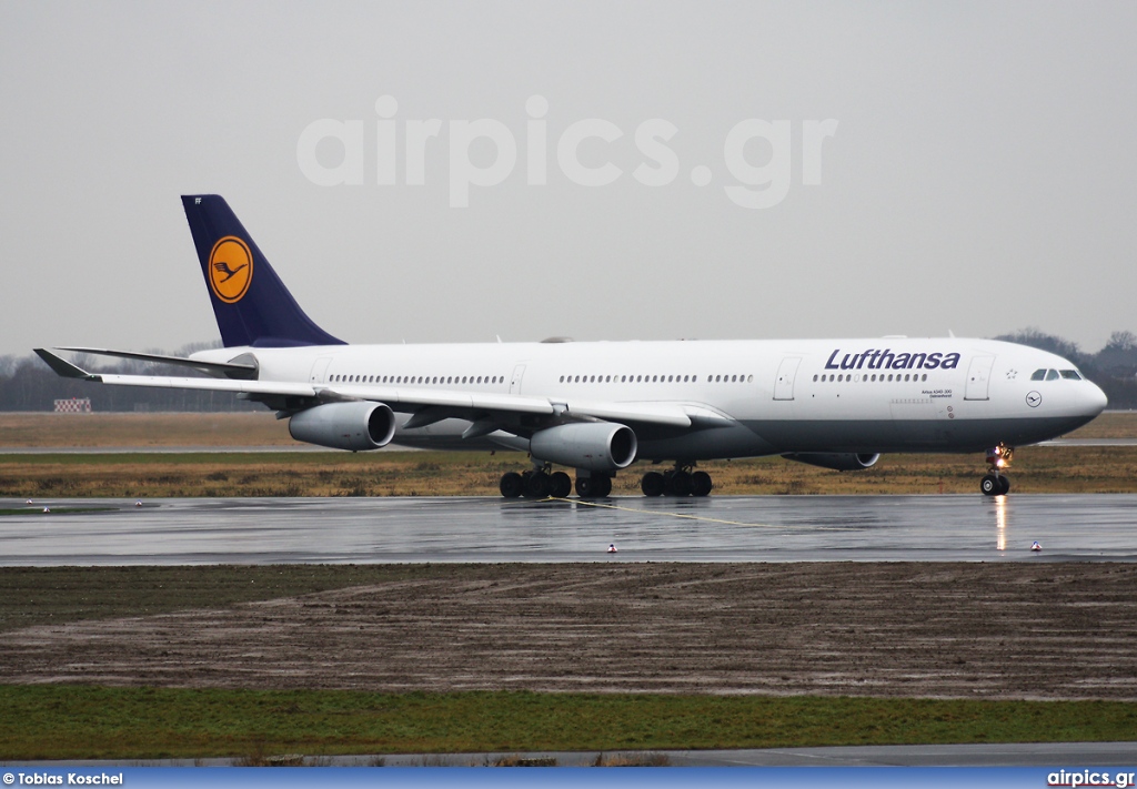 D-AIFF, Airbus A340-300, Lufthansa