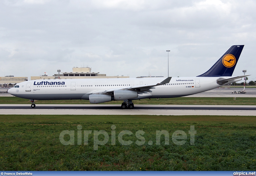 D-AIGH, Airbus A340-300, Lufthansa
